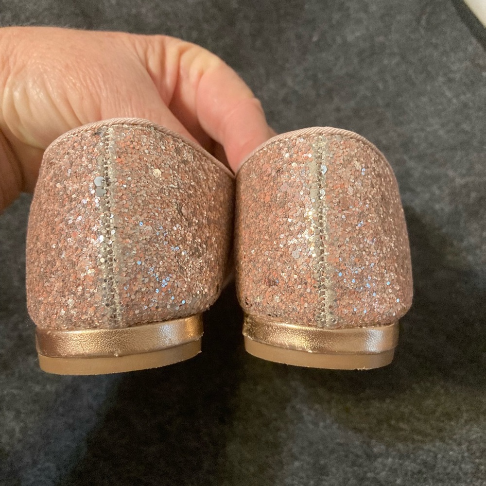 Self-Esteem Pink Glitter Loafers Sz 3 Girls NWOT - Picture 6 of 9